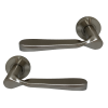 Calla Internal Handle Range Round Rose Lift Lever Advance Satin Chrome Plate finish IDHR10