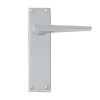 CONTEMPORARY SATIN CHROME LATCH FURNITUR