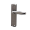 DECO BN/BN DUAL FINSH LEVER LATCH FURN