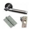 TURQUOISE PCP/BLK - LATCH DOOR PACK