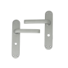 Intelligent Hardware Elegance Lever Bathroom Furniture in Satin Chrome