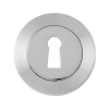 51 MM DIA SATIN CHROME STD ESCUTCHEON