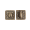 BLACK NICKEL AGED STD KEY SQ ESCUTCHEON