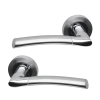 FALCON Round Rose Lift Lever Advanced Polished Chrome Plate finish