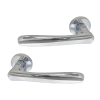 Fern Internal Handle Range Round Rose Lift Lever Advance Polished Chrome Plate finish IDHR5