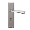 GROSVENOR Handle with Euro Lock Profile cut out - Chrome Plate