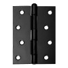 100 MM BLACK STEEL LOOSE PIN BUTT HINGE