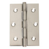75 X 50 X 1.5 MM POL'D ST WASHERED HINGE