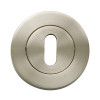 16E ORO SATIN NICKEL STD KEY ESCUTCHEON