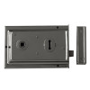 150x100mm RIM LOCK GREY, 2 KEYS