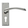 Intelligent Hardware Roma Euro Lock Furniture in Chrome Plated