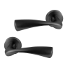 Truro Round Rose Lift Lever Advanced Matt Black RAL9004