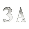 UAP 3" Polished Chrome Times Roman Door Number / Letter 3
