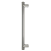 Pull Handle - 900mm Straight including 2 fixings with bolts - Satin Stainless Steel 316