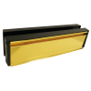 10" Petit Master 40/80 L/Plate - Black Frame - Gold Flap