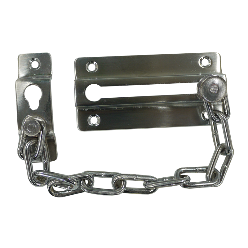 Satin Silver Sliding Door Chain