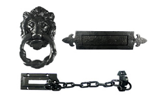 UAP Black Iron Door Hardware